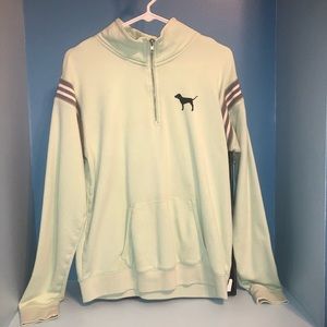 Pink limited addition half zipper top